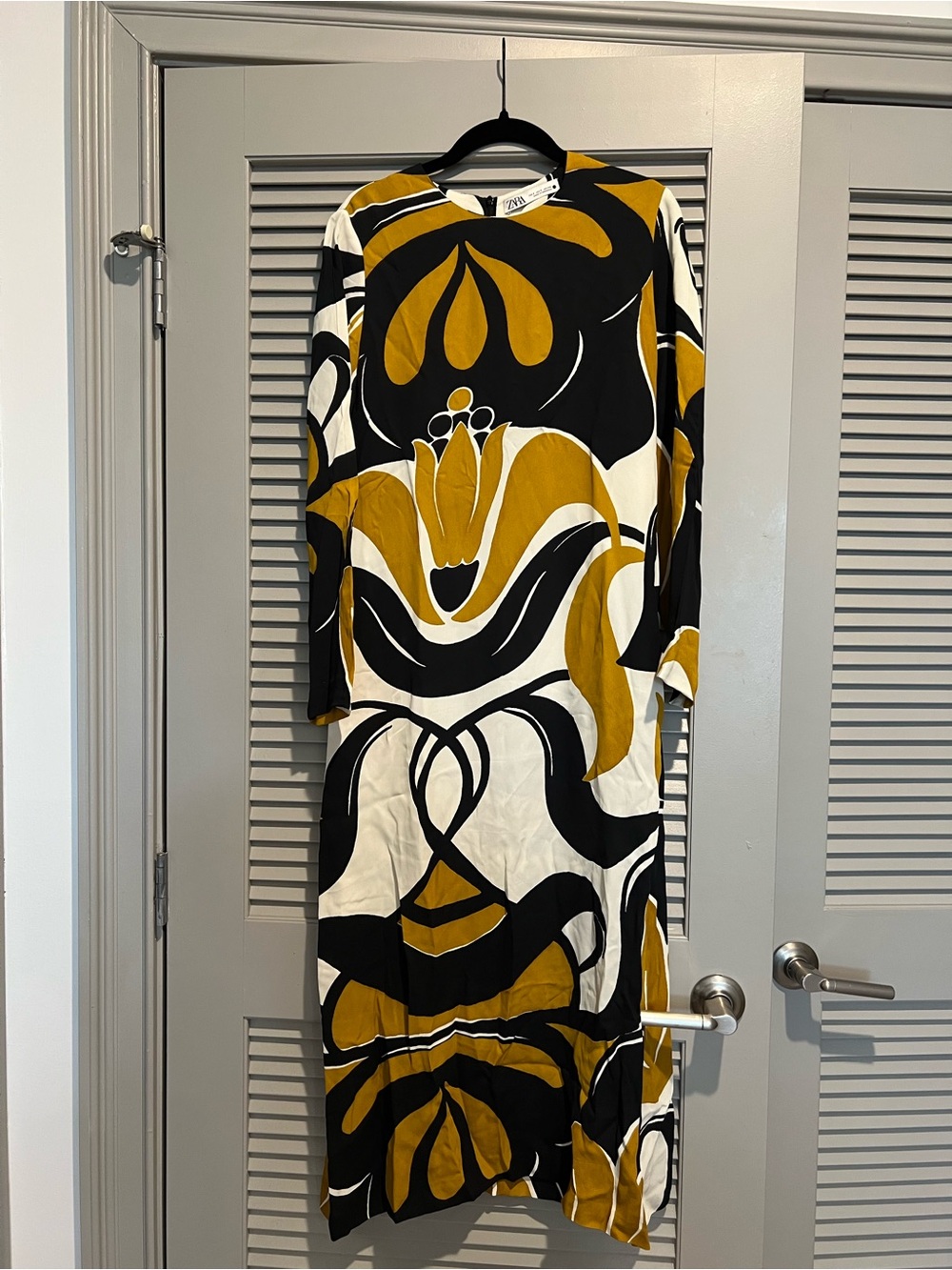 Zara Print Maxi Dress
